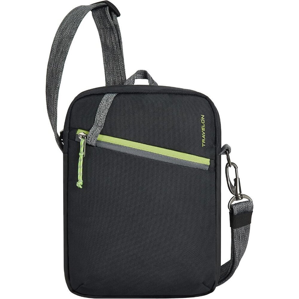 Anti-Theft Crossbody Bag Rpet Small Unisex Zipper RFID Recycled Sustainable